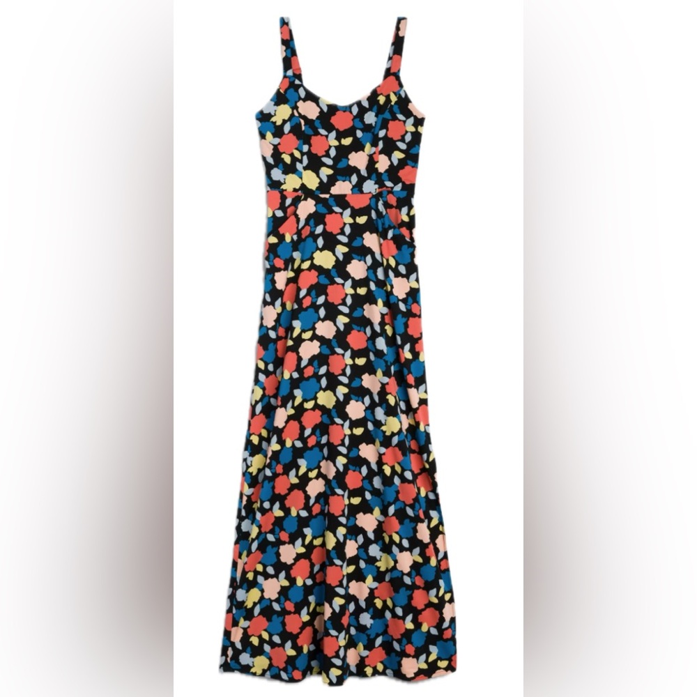 41 Hawthorn Floral Print Maxi Dress w/ Slit